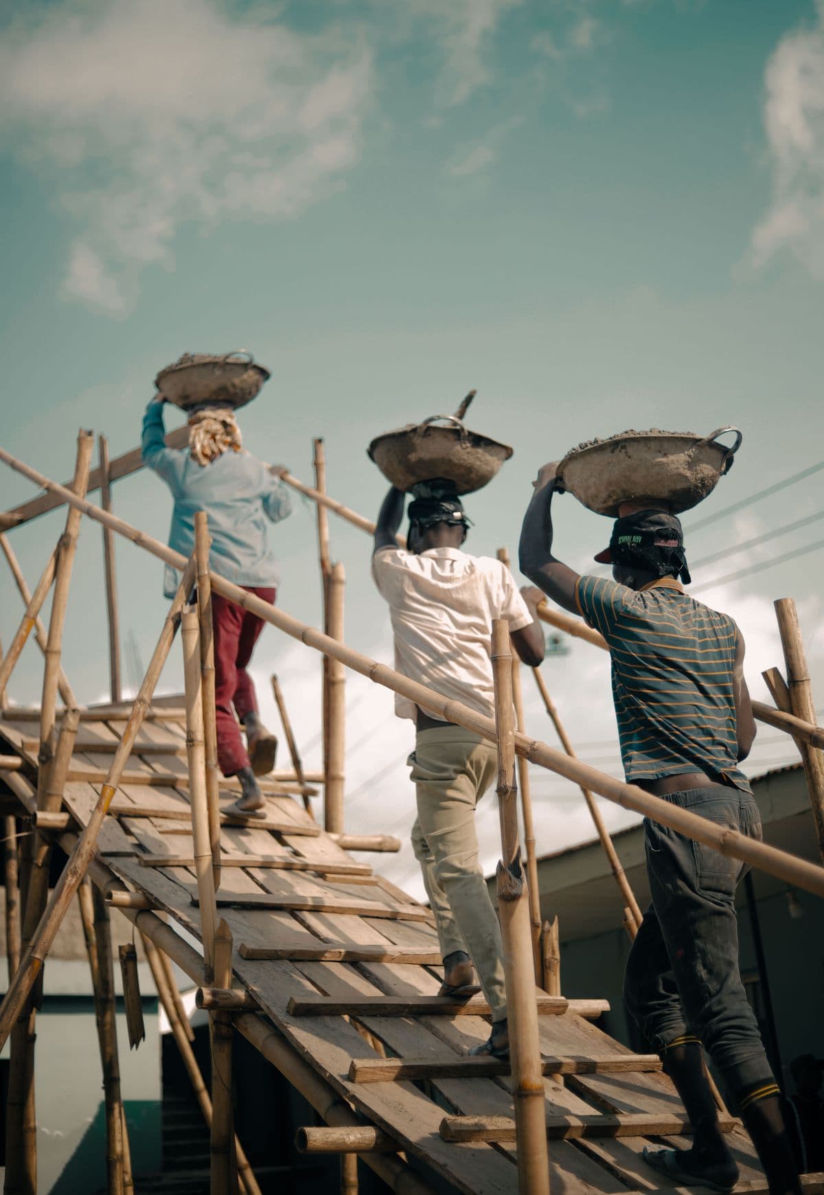 A construction site managed by Al-Sukhaam General Contract