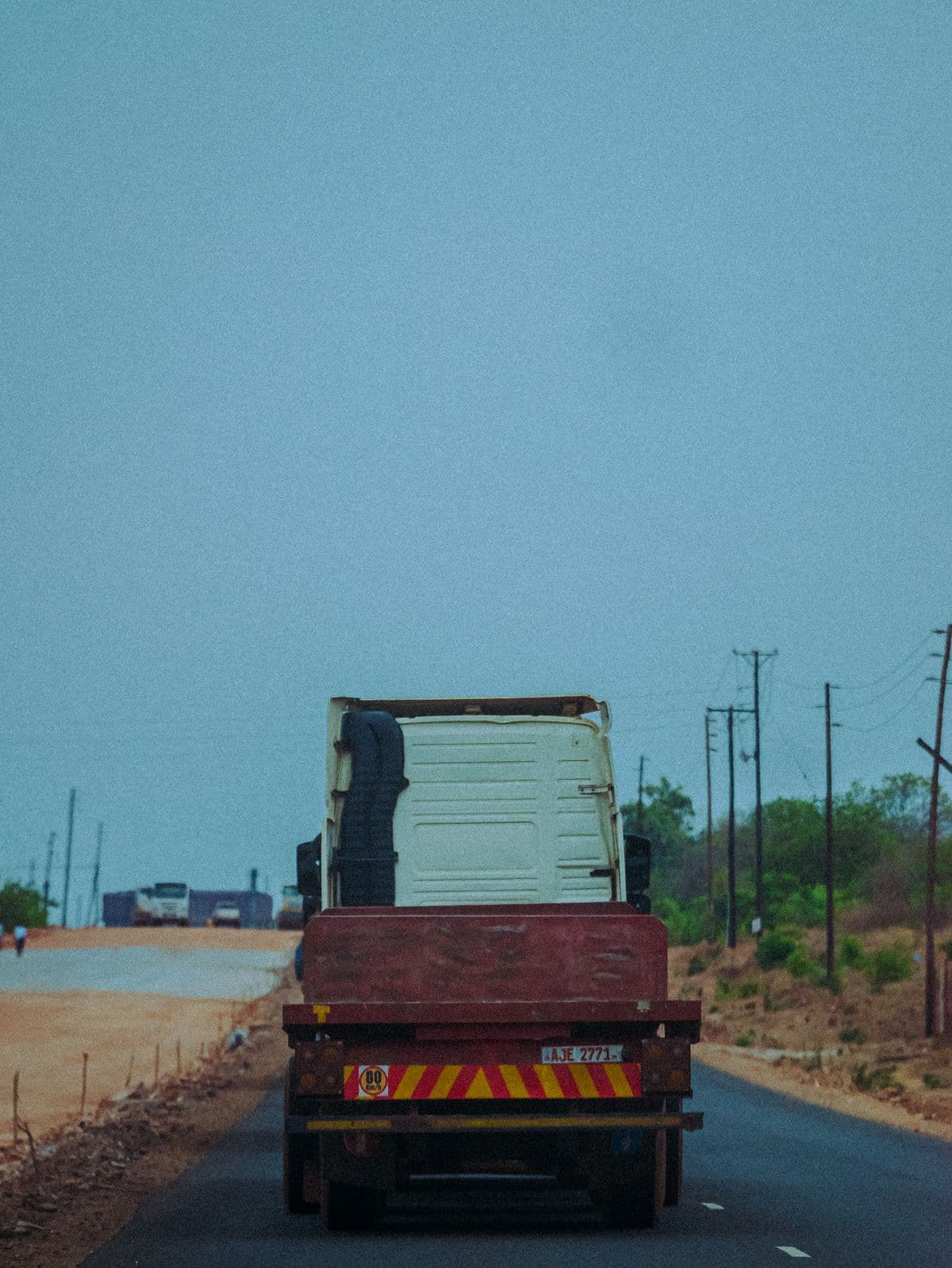 Transportation and logistics on a Nigerian road