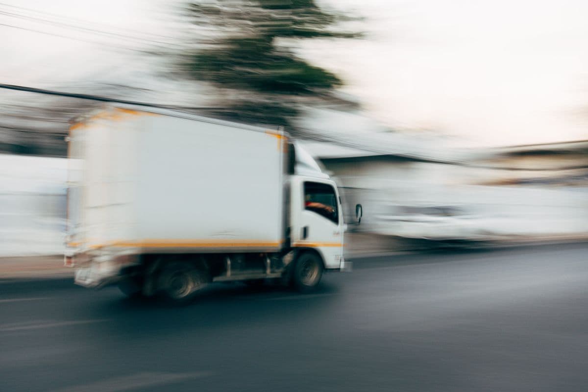Transportation and logistics on a Nigerian road
