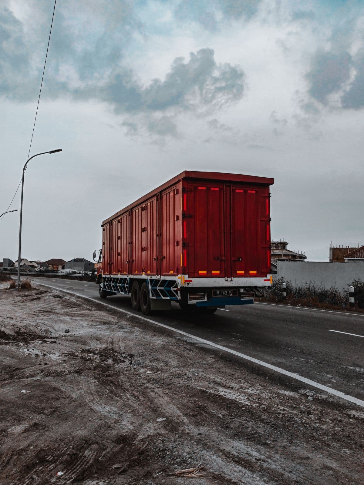 Transportation and logistics on a Nigerian road